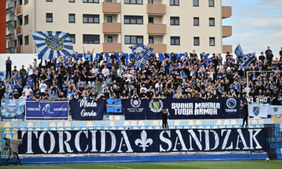NOVI PAZAR vs PARTIZAN Novi Pazar, 04.05.2025. foto: Mladjan Ivanovic Fudbal