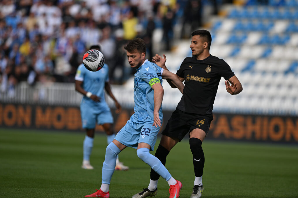 NOVI PAZAR vs PARTIZAN Novi Pazar, 04.05.2025. foto: Mladjan Ivanovic Fudbal
