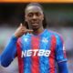 Crystal Palace's Eberechi Eze celebrates scoring his side's opening goal during the English Premier League soccer match between Tottenham Hotspur and Crystal Palace, at Tottenham Hotspur Stadium, London, Sunday May 11, 2025. (John Walton/PA via AP)