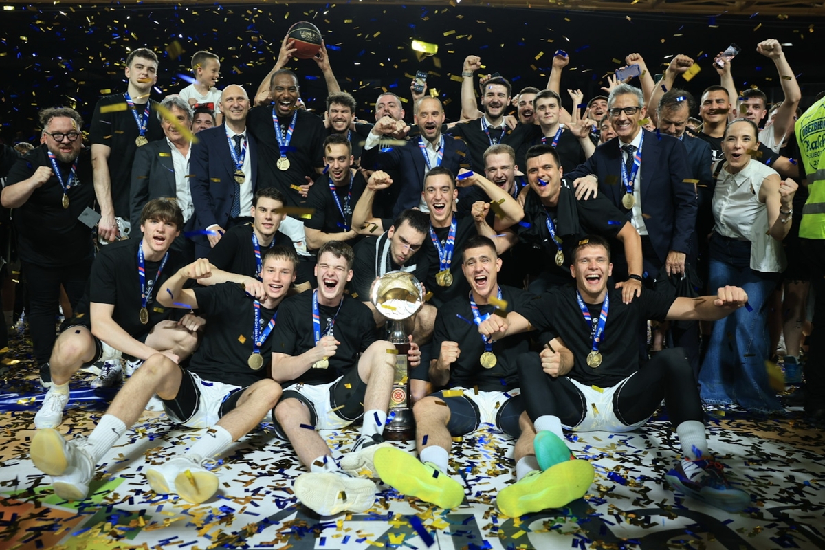 kosarkas Partizana na utakmici Prvenstva Srbije protiv Spartaka Subotica u hali Dudova suma, Subotica 24.06.2025. godine Foto: MN PRESS Kosarka, Partizan, Prvenstvo Srbije, Spartak Subotica, Kosarkaska liga Srbije, KLS