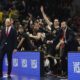 Monaco's team members react during the Euroleague final basketball match between Monaco and Fenerbahce in Abu Dhabi, United Arab Emirates, Sunday, May 25, 2025. (AP Photo/Altaf Qadri)