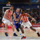 LANGSTON HALL Lengston Hol, kosarkas Crvene zvezde, na utakmici finala Jadranske ABA lige protiv Buducnosti Podgorica, i AMEDEO DELLA VALLE Amedeo Dela Vale, u hali Aleksandar Nikolic. Beograd, 18.05.2021. foto: MN Press / ds Kosarka, Crvena zvezda, Jadranska ABA liga, Buducnost Podgorica