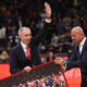 MILAN TOMIC pomocni trener kosarkasa Emporio Armani Olimpija Milano na utakmici Evrolige protiv Crvene zvezde u hali Stark Beogradska arena, Beograd 24.11.2023. godine Foto: Marko Metlas Kosarka, Crvena zvezda, Evroliga, Emporio Armani Milano