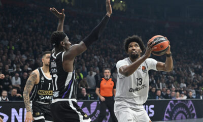 KEVARRIUS HAYES Kevarijus Hejskosarkas Pariza na utakmici Evrolige protiv Partizana u hali Beogradska arena, Beograd 22.01.2025. godine Foto: Marko Metlas Kosarka, Partizan, Evroliga, Pariz