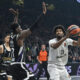 KEVARRIUS HAYES Kevarijus Hejskosarkas Pariza na utakmici Evrolige protiv Partizana u hali Beogradska arena, Beograd 22.01.2025. godine Foto: Marko Metlas Kosarka, Partizan, Evroliga, Pariz
