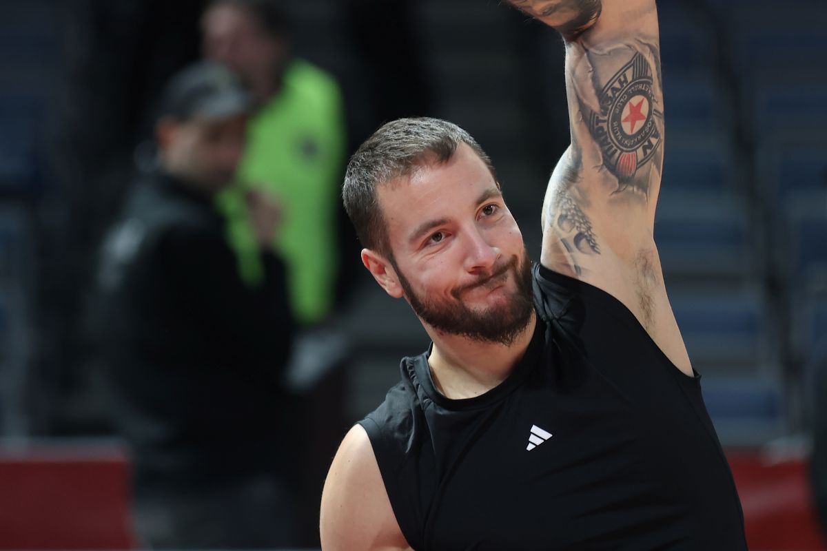 JOFFREY LAUVERGNE Zofri Lovernj kosarkas Asvela na utakmici Evrolige protiv Crvene Zvezde u hali Beogradska Arena, Beograd 04.02.2025. godine Foto: Ivica Veselinov / MN PRESS KOSARKA, BASKETBALL, EVROLIGA, EUROLEAGUE, CRVENA ZVEZDA, LDLC ASVEL VILLEURBANNE, ASVEL VILERBAN