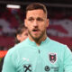 MARKO ARNAUTOVIC fudbaler reprezentacije Austrije na utakmici plej ofa UEFA Lige nacija protiv Srbije na stadionu Rajko Mitic , Beograd 23.03.2025. godine Foto: Marko Metlas Fudbal, Reprezentacija, Srbija, Austrija, UEFA Liga nacija, Plej of
