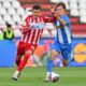 LUKA ILIC fudbaler Crvene zvezde na utakmici Superlige Prvenstva Srbije protiv OFK Beograda na stadionu Rajka Mitica, Beograd, 27.04.2025. godine Foto: Marko Metlas Fudbal, Crvena zvezda, Superliga Prvenstvo Srbije, OFK Beograd