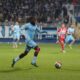 RODNEY AKOWUAH ANTWI Rodni Akwua Antvi fudbaler Novog Pazara na utakmici Superlige Prvenstva Srbije protiv Crvene zvezde na Gradskom stadionu , Novi Pazar, 17.05.2025. godine Foto: Mladjan Ivanovic Fudbal, Crvena zvezda, Superliga Prvenstvo Srbije, Novi Pazar