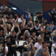 GROBARI, navijaci rukometasa Partizana, na utakmici finala Superlige Prvenstva Srbije protiv Vojvodine Novi Sad u hali Banjica. Beograd, 31.05.2025. foto: MN PRESS PHOTO / mn Rukomet, Partizan, Vojvodina Novi Sad, Superliga Prvenstvo Srbije