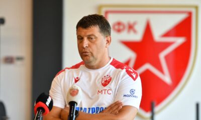 VLADAN MILOJEVIC, trener fudbalera Crvene zvezde na okupljanju pred pocetak sezone na stadionu Rajko Mitic. Beograd, 16.06.2025. foto: Marko Metlas Fudbal, Crvena zvezda