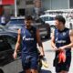Fudbaleri Crvene zvezde na okupljanju pred pocetak sezone na stadionu Rajko Mitic. Beograd, 16.06.2025. foto: Marko Metlas Fudbal, Crvena zvezda