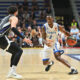 UMOJA ADEYEMI GIBSON Umoja Adejemi Gibson kosarkas Spartaka Subotica na utakmici Prvenstva Srbije protiv Partizana u hali Aleksandar Nikolic Pionir, Beograd 22.06.2025. godine Foto: Marko Metlas Kosarka, Partizan, Prvenstvo Srbije, Spartak Subotica, Kosarkaska liga Srbije, KLS