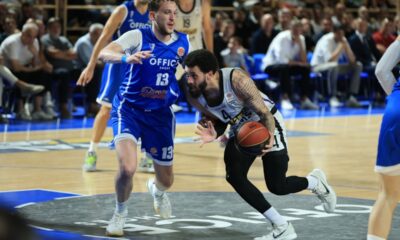 DUANE WASHINGTON Dvejn Vasington kosarkas Partizana na utakmici Prvenstva Srbije protiv Spartaka Subotica u hali Dudova suma, Subotica 24.06.2025. godine Foto: MN PRESS Kosarka, Partizan, Prvenstvo Srbije, Spartak Subotica, Kosarkaska liga Srbije, KLS