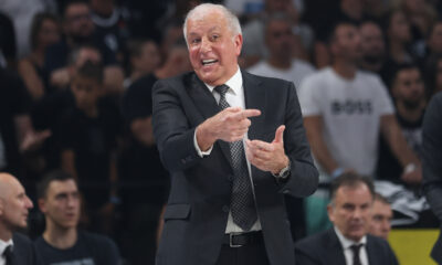 kosarkas Partizana na utakmici finala plejofa ABA lige protiv Buducnosti u hali Beogradska Arena, Beograd 10.06.2025. godine Foto: Ivica Veselinov / MN PRESS KOSARKA, BASKETBALL, ABA LIGA, ABA LEAGUE, KK PARTIZAN, KK BUDUCNOST PODGORICA