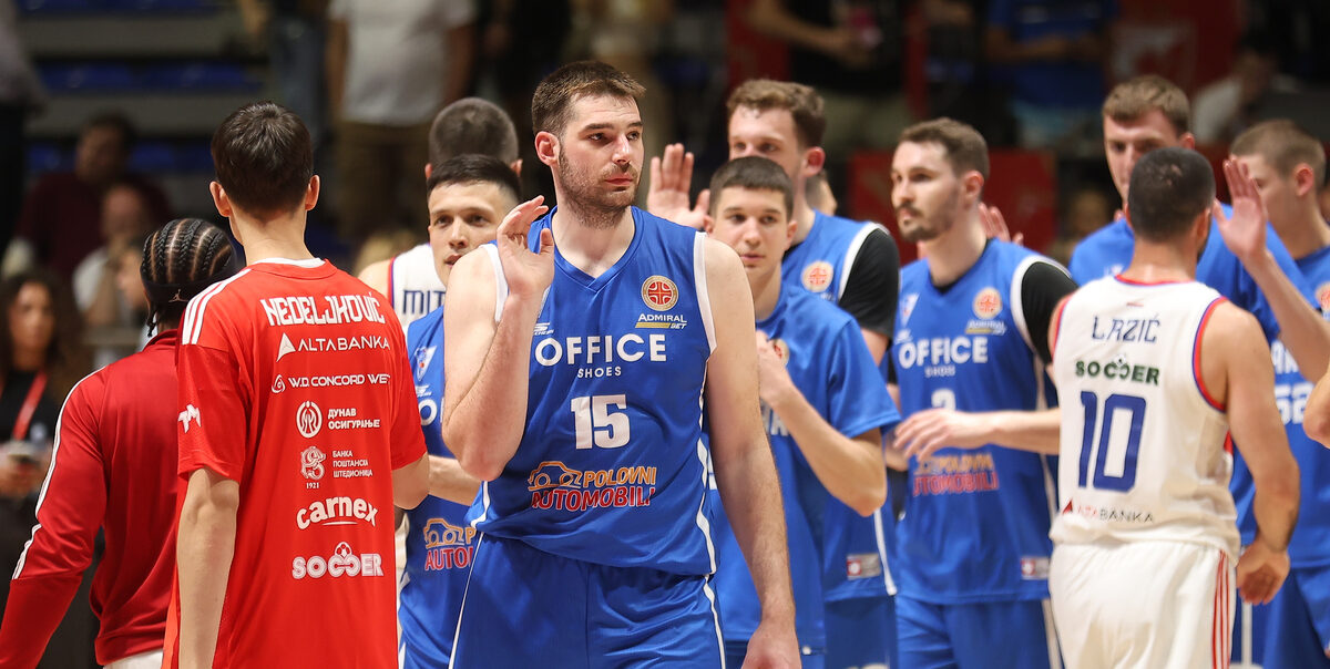 kosarkas Crvene Zvezde na utakmici polufinala Super Kosarkaske Lige Srbije protiv Spartaka u hali Aleksandar Nikolic, Beograd 14.06.2025. godine Foto: Ivica Veselinov / MN PRESS KOSARKA, BASKETBALL, KLS, KOSARKASKA LIGA SRBIJE, CRVENA ZVEZDA, SPARTAK SUBOTICA, PRVENSTVO SRBIJE, NATIONAL CHAMPIONSHIP