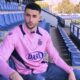 FILE - Espanyol goalkeeper Joan Garcia speaks during an interview with The Associated Press in Barcelona, Spain, Thursday, April 24, 2025. (AP Photo/Joseph Wilson, File)