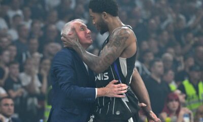 , kosarkas Partizana, na utakmici finala Jadranske ABA lige protiv Buducnosti Podgorica u hali Beogradska arena. Beograd, 12.06.2025. foto: Marko Metlas Kosarka, Partizan, Jadranska ABA liga, Buducnost Podgorica