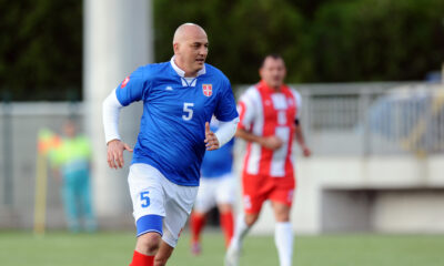 MEMORIJAL GORAN BUNJEVCEVIC BUNJA - Revijalna memorijalna utakmica u SC FSS. DARKO KOVACEVIC Stara Pazova, 21.05.2019. foto: Nebojsa Parausic Fudbal