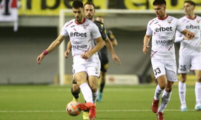 MATIJA DJORDJEVIC fudbaler Vozdovca na utakmici Mocart Superlige Srbije protiv Vojvodine na stadionu Vozdovca, Beograd 05.03.2023. godine Foto: Ivica Veselinov / MN PRESS FUDBAL, FOOTBALL, FK VOZDOVAC, FK VOJVODINA, MOZZART SUPERLIGA SRBIJE, PRVENSTVO SRBIJE, NATIONAL CHAMPIONSHIP
