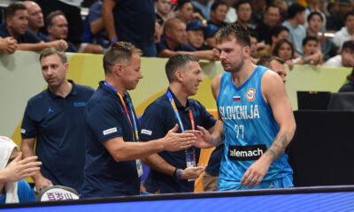 LUKA DONCIC, kosarkas Slovenije, iskljucen napusta teren na utakmici FIBA Svetskog prvenstva protiv Kanade, u MOA Arena. Manila, 06.09.2023. photo: Nebojsa Parausic / MN press photo Kosarka, FIBA, World Cup, Slovenija, Kanada