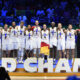 Kosarkasi reprezentacije Nemacke, proslavljaju pobedu na utakmici finala FIBA Svetskog prvenstva protiv Srbije, u MOA Arena. Manila, 10.09.2023. photo: Nebojsa Parausic / MN press photo Kosarka, FIBA World Cup, Srbija, Nemacka