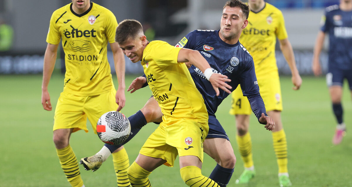 MILAN KOLAREVIC fudbaler Vozdovca na utakmici Mocart Superlige protiv TSC Backa Topola na stadionu TSC arena, Backa Topola 29.03.2024. godine Foto: MN PRESS Fudbal, TSC Backa Topola, Vozdovac, prvenstvo Srbije