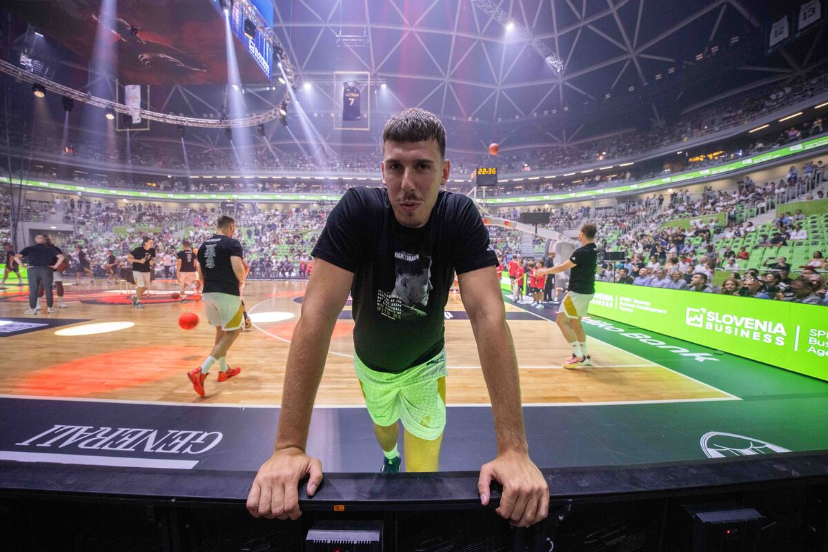 GORAN DRAGIC, oprostaj od aktivnog igranja kosarke, na utakmici Night of the Dragon, u hali Stozice. VLATKO CANCAR Ljubljana, 24.08.2024. foto: MN Press / vp Kosarka, Slovenija, Noc Zmaja