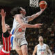 ASIM DJULOVIC kosarkas reprezentacije Srbije na utakmici kvalifikacija za FIBA Evropsko prvenstvo 2025 protiv Gruzije u hali Aleksandar Nikolic Pionir, Beograd 24.02.2025. godine Foto: Marko Metlas Kosarka, Srbija, Kvalifikacije za Evropsko prvenstvo 2025, Gruzija