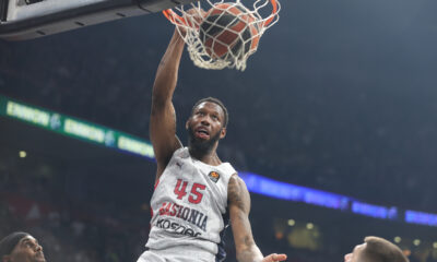DONTA HALL Donta Hol kosarkas Baskonije na utakmici Evrolige protiv Partizana u hali Beogradska Arena, Beograd 28.02.2025. godine Foto: Ivica Veselinov / MN PRESS KOSARKA, BASKETBALL, EVROLIGA, EUROLEAGUE, PARTIZAN, BASKONIA, BASKONIJA