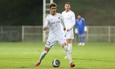 ANDRej BACANIN fudbaler Cukarickog na utakmici Mocart Superlige protiv IMT-a na stadionu Cukarickog, Beograd 07.04.2025. godine Foto: Ivica Veselinov / MN PRESS FUDBAL, FOOTBALL, MOZZART SUPERLIGA, PRVENSTVO SRBIJE, NATIONAL CHAMPIONSHIP, FK CUKARICKI, FK IMT NOVI BEOGRAD