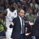 CHUS MATEO Cus Mateo trener kosarkasa Reala Madrid na utakmici Evrolige protiv Partizana u hali Beogradska arena, Beograd 10.04.2025. godine Foto: Marko Metlas Kosarka, Partizan, Evroliga, Real Madrid