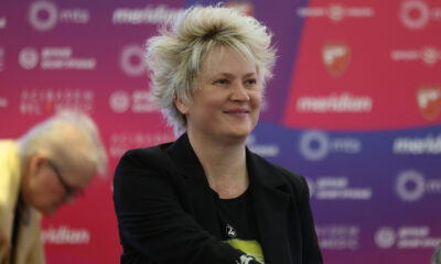 MARINA MALJKOVIC trener kosarkasica Crvene Zvezde na konferenciji za medije u hotelu Kraun Plaza, Beograd 30.05.2025. godine Foto: Ivica Veselinov / MN PRESS KOSARKA, BASKETBALL, KKZCZ CRVENA ZVEZDA