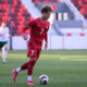 LAZAR JOVANOVIC, mladi fudbaler Srbije U21, na prijateljskoj utakmici protiv Bugarske, na stadionu Dubocice. Leskovac, 31.05.2025. foto: Nebojsa Parausic Fudbal, U21 Srbija, Bugarska