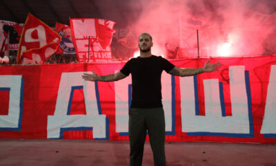MARKO ARNAUTOVIC fudbaler Crvene zvezde na utakmici Superlige Prvenstva Srbije protiv OFK Beograda na stadionu Rajka Mitica, Beograd, 26.07.2025. godine Foto: MN PRESS Fudbal, Crvena zvezda, Superliga Prvenstvo Srbije, OFK Beograd