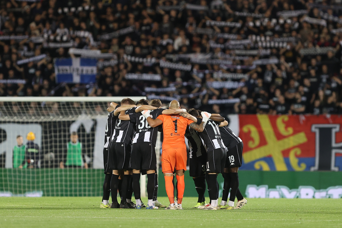 fudbaler Partizana na utakmici kvallifikacija za UEFA Ligu Evrope protiv AEK-a na stadionu Partizana, Beograd 17.07.2025. godine Foto: Ivica Veselinov / MN PRESS FUDBAL, FOOTBALL, UEFA EUROPA LEAGUE, LIGA EVROPE, PARTIZAN, AEK LARNAKA, AEK LARNACA