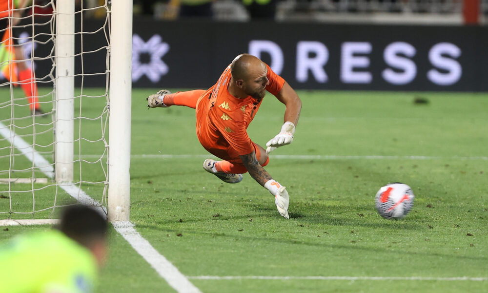 fudbaler Partizana na utakmici kvallifikacija za UEFA Ligu Evrope protiv AEK-a na stadionu Partizana, Beograd 17.07.2025. godine Foto: Ivica Veselinov / MN PRESS FUDBAL, FOOTBALL, UEFA EUROPA LEAGUE, LIGA EVROPE, PARTIZAN, AEK LARNAKA, AEK LARNACA