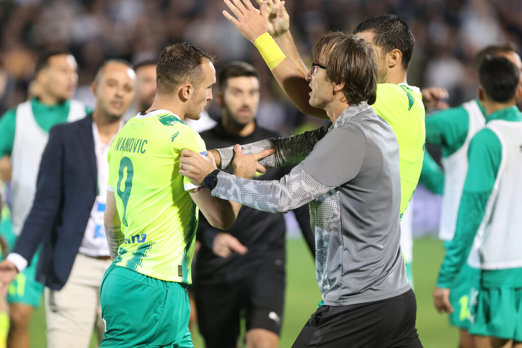 fudbaler Partizana na utakmici kvallifikacija za UEFA Ligu Evrope protiv AEK-a na stadionu Partizana, Beograd 17.07.2025. godine Foto: Ivica Veselinov / MN PRESS FUDBAL, FOOTBALL, UEFA EUROPA LEAGUE, LIGA EVROPE, PARTIZAN, AEK LARNAKA, AEK LARNACA