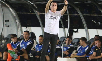 fudbaler Partizana na utakmici kvallifikacija za UEFA Ligu Konferencije protiv Oleksandrije na stadionu Partizana, Beograd 31.07.2025. godine Foto: Ivica Veselinov / MN PRESS FUDBAL, FOOTBALL, UEFA CONFERENCE LEAGUE, LIGA KONFERNECIJE, PARTIZAN, FC OLEKSANDRIYA, FK OLEKSANDRIJA