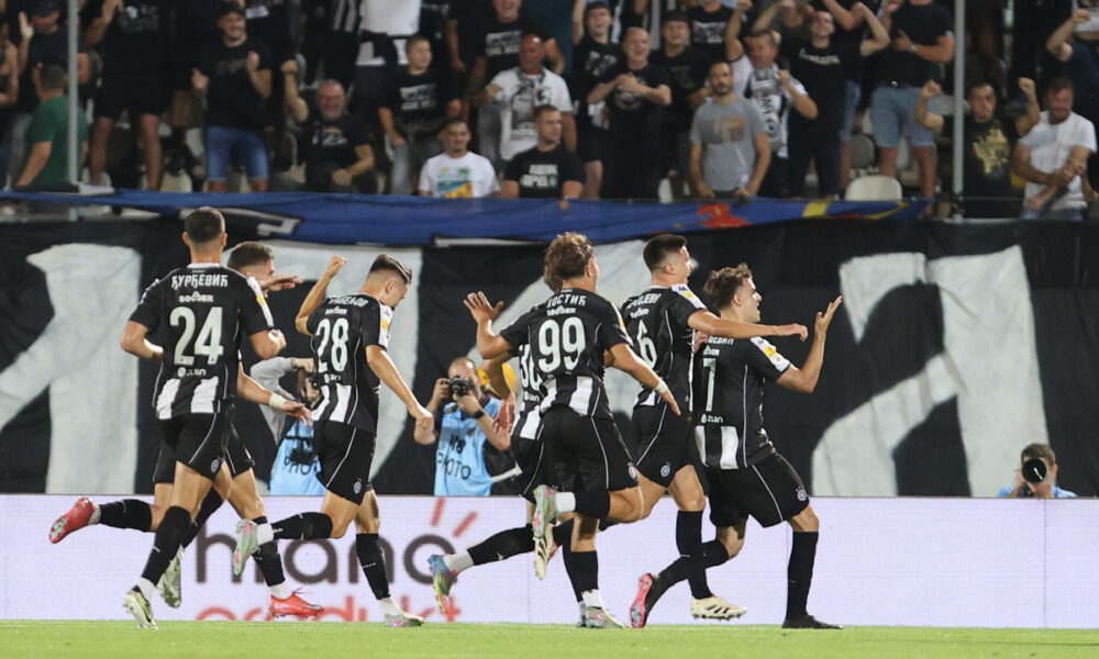 fudbaler Partizana na utakmici kvallifikacija za UEFA Ligu Konferencije protiv Oleksandrije na stadionu Partizana, Beograd 31.07.2025. godine Foto: Ivica Veselinov / MN PRESS FUDBAL, FOOTBALL, UEFA CONFERENCE LEAGUE, LIGA KONFERNECIJE, PARTIZAN, FC OLEKSANDRIYA, FK OLEKSANDRIJA