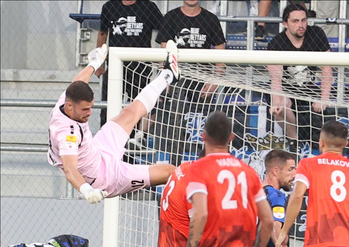 , fudbaler TSC, na prvenstvenoj utakmici protiv Radnickog, na TSC Arena. Backa Topola, 20.07.2025. foto: MN Press / mr Fudbal, TSC, Radnicki Nis