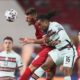 RENATO SANCHES Renato Sancez fudbaler reprezentacije Portugalije na utakmici kvalifikacija za FIFA Svetsko prvenstvo protiv SERGEJ MILINKOVIC SAVIC iz Srbije na stadionu Rajko Mitic, Beograd 27.03.2021. godine Foto: Marko Metlas Fudbal, Reprezentacija, Srbija, Portugalija, Kvalifikacije za Svetsko prvenstvo