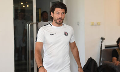 Okupljanje i prvi trening fudbalera Partizana u SC Teleoptik. MILOS JOJIC Beograd, 13.06.2022. foto: Nebojsa Parausic Fudbal, Partizan