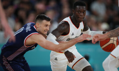 DENNIS SCHRODER Denis Sreder kosarkas Nemacke, XXXIII LETNJE OLIMPIJSKE IGRE, PARIZ 2024 - XXXIII SUMMER OLYMPIC GAMES, SERBIA-GERMANY basketball, PARIS 2024 - Pariz 10.08.2024. godine Foto: Ivica Veselinov / MN Press OKS, XXXIII LETNJE OLIMPIJSKE IGRE, PARIZ 2024, XXXIII SUMMER OLYMPIC GAMES, PARIS 2024