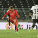 MILOS JOVIC fudbaler IMT-a na utakmici Mocart Superlige protiv Partizana na stadionu Partizana, Beograd 16.12.2024. godine Foto: Ivica Veselinov / MN PRESS FUDBAL, FOOTBALL, MOZZART SUPERLIGA, PRVENSTVO SRBIJE, NATIONAL CHAMPIONSHIP, PARTIZAN, FK IMT NOVI BEOGRAD