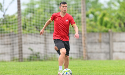 MILAN SMILJANIC fudbaler ekipe FSS na humanitarnoj utakmici turnira Zivite protiv Ravnog gaja na stadionu Ravnog gaja, Malo Orasje 04.05.2025. godine Foto: Marko Metlas Fudbal, Humanitarni turnir, FSS, Ravni gaj, Zivite
