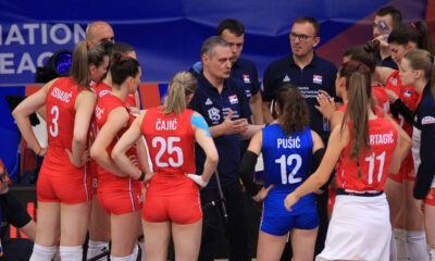 ZORAN TERZIC, trener odbojkasica reprezentacije Srbije, na utakmici Lige nacije protiv Poljske u hali Beogradska arena. Beograd, 22.06.2025. foto: MN Press / vm Odbojka, Srbija, Zene, Reprezentacija, VNL Liga nacija, Poljska