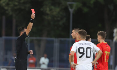 ALEKSANDAR ZIVKOVIC, glavni sudija, na prvenstvenoj utakmici Cukaricki - Napredak, na stadionu SC Mladost. Pancevo, 19.07.2025. foto: MN Press / mr Fudbal, Cukaricki, Napredak