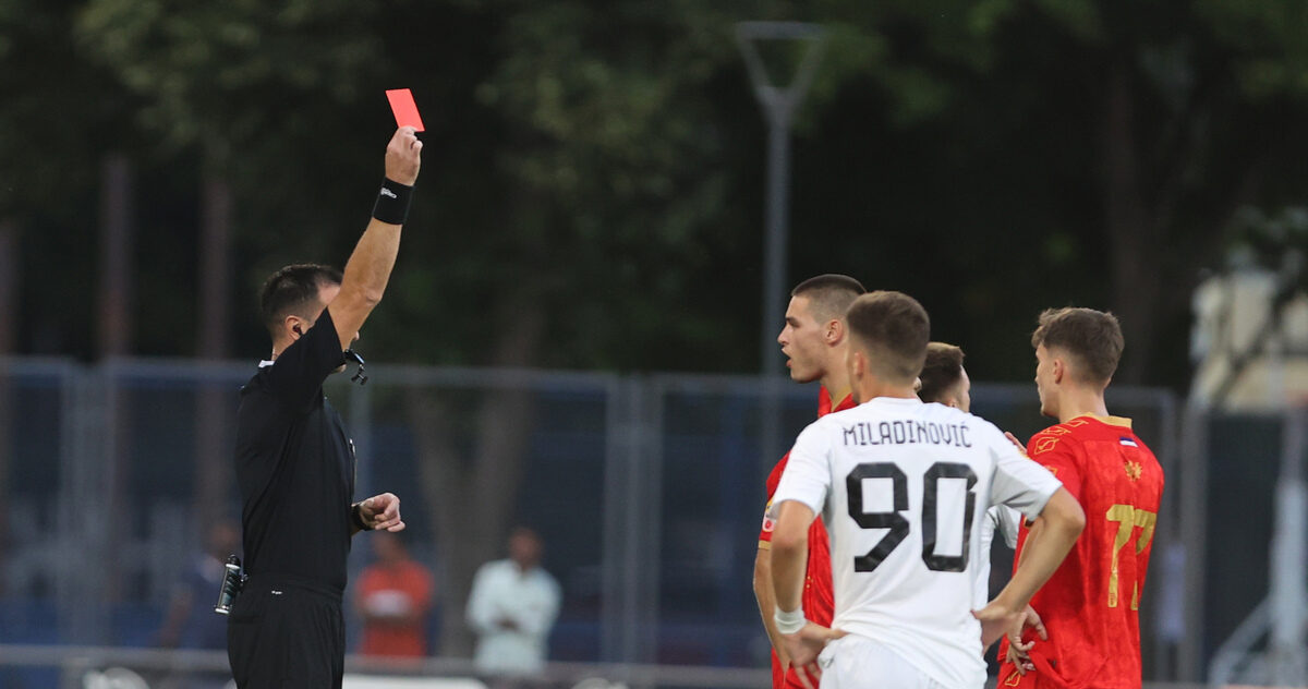 ALEKSANDAR ZIVKOVIC, glavni sudija, na prvenstvenoj utakmici Cukaricki - Napredak, na stadionu SC Mladost. Pancevo, 19.07.2025. foto: MN Press / mr Fudbal, Cukaricki, Napredak