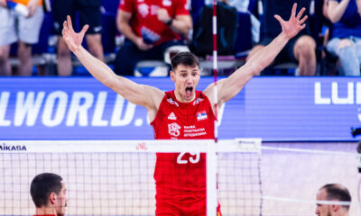 ALEKSANDAR NEDELJKOVIC, odbojkas Srbije, na utakmici Lige Nacija protiv Slovenije u Stozice Arena. Ljubljana, 20.07.2025. foto: Nik Moder / Sportida / MN Press